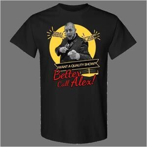 Better Call Alex Funny Meme Parody TV Inspired Graphic T-Shirt